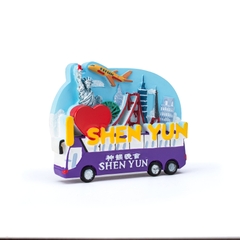 Miếng trang trí xe buýt lưu diễn Shen Yun (Shen Yun Tour Bus 3D)