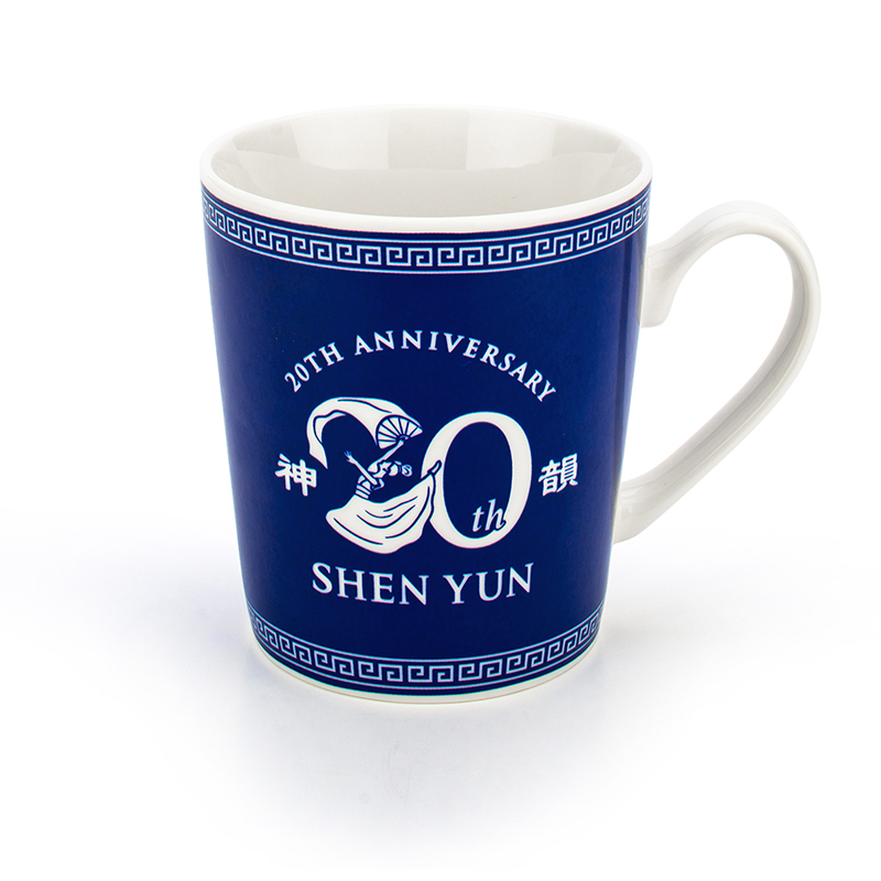 Cốc sứ - (Shen Yun's 20th Anniversary Blue)