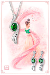 Dây chuyền Vũ điệu Thủy tụ (Flying Sleeves Green)