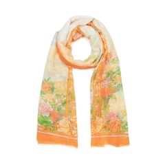 Khăn quàng dài Mẫu Đơn (Peony Elegance)