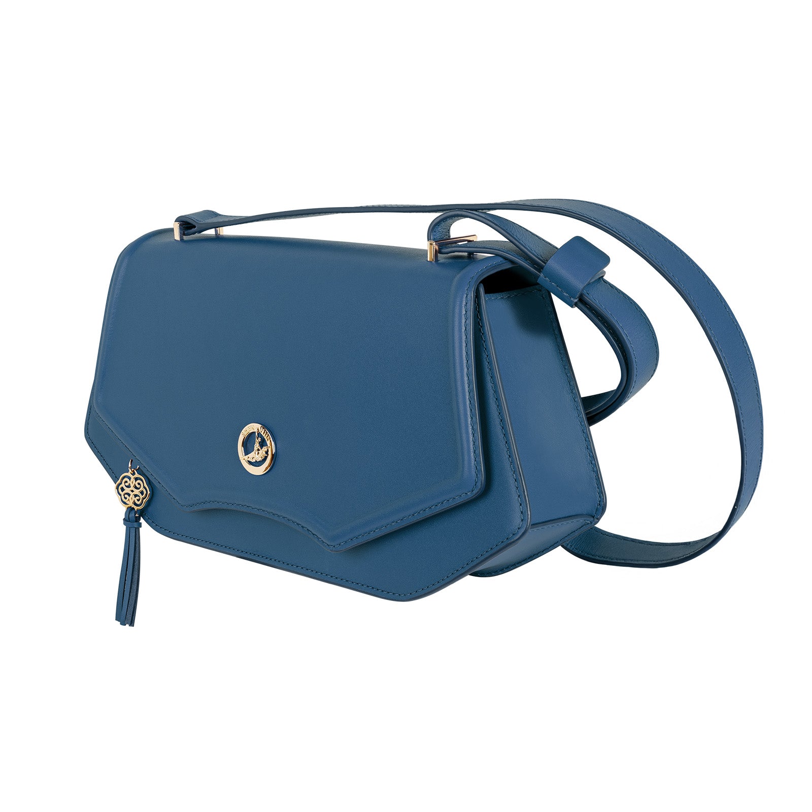 Túi nữ có quai đeo chéo (Manchurian Elegance) - Màu xanh navy