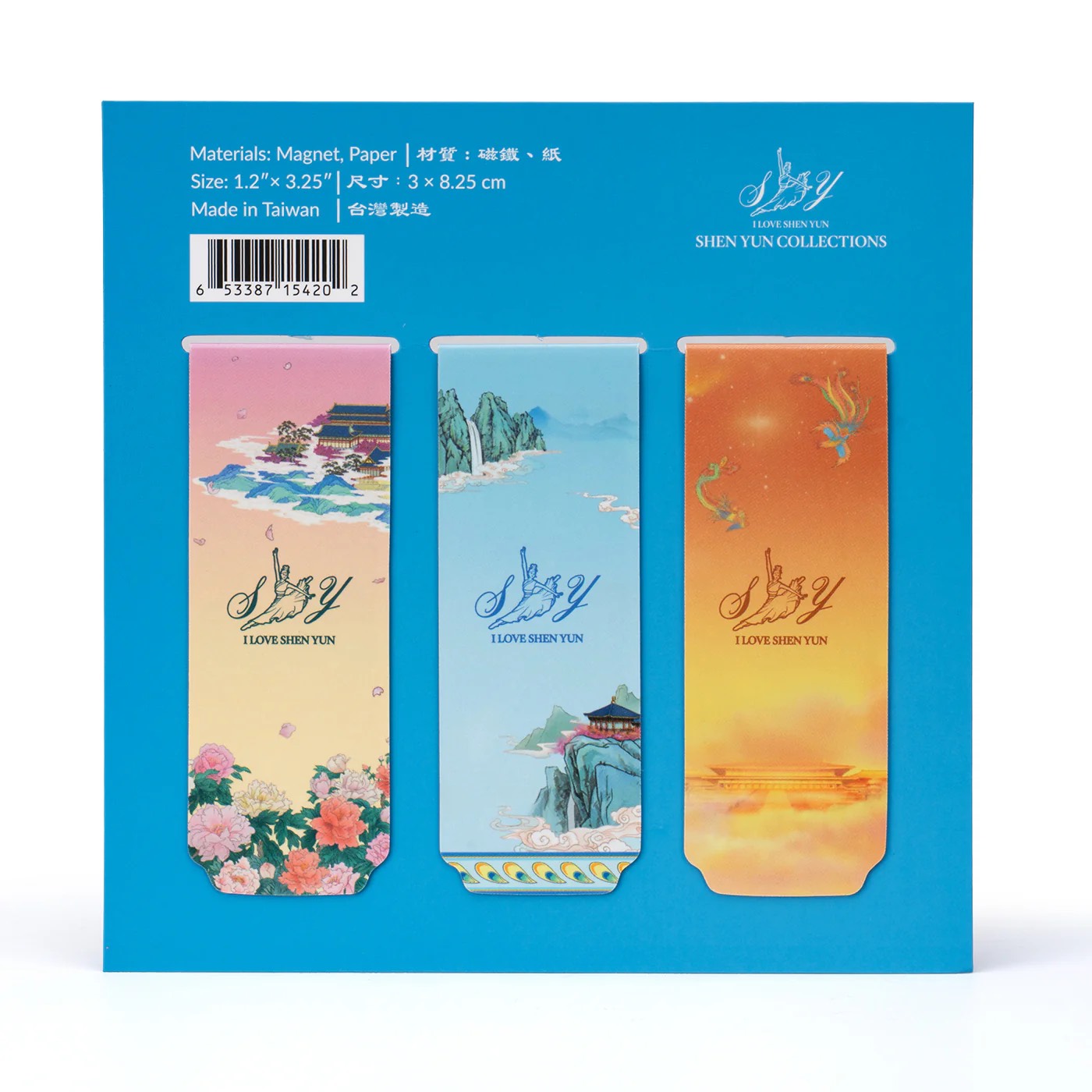 Thẻ đánh dấu trang (Bookmark) - (Wondrous Elegance Set of 3)