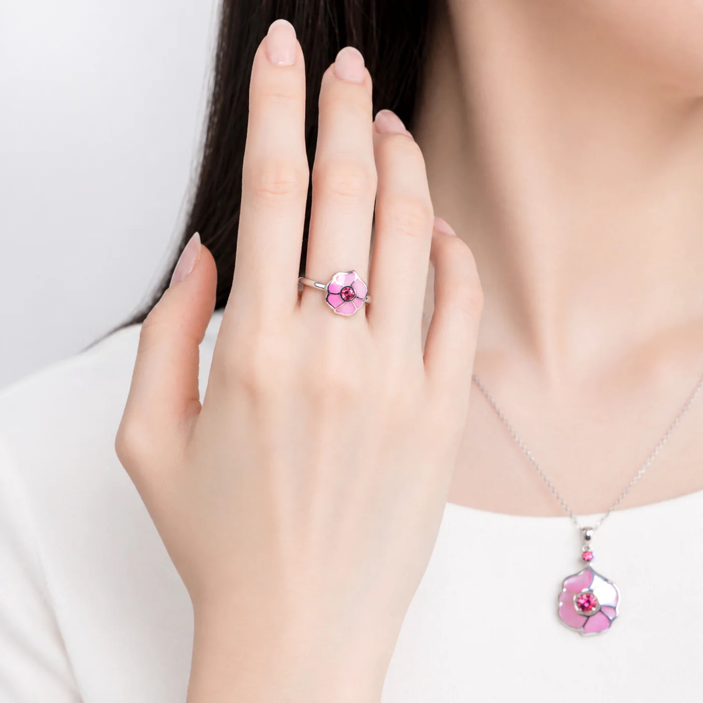Nhẫn - Hồng (Windmill Grace - Size 6/7)
