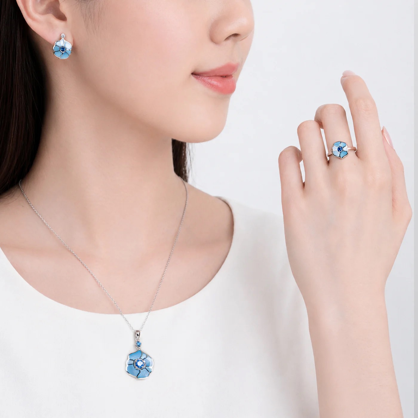 Nhẫn - Xanh (Windmill Grace - Size 4/5)