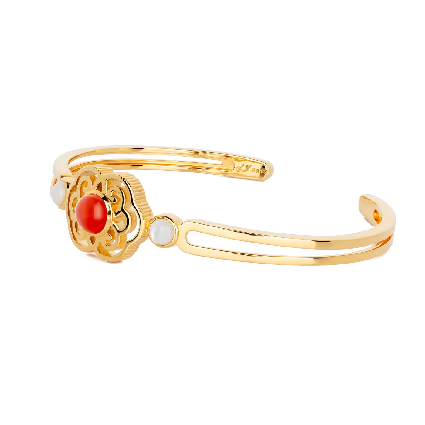 Vòng tay - (Blissful Ruyi-Carnelian)