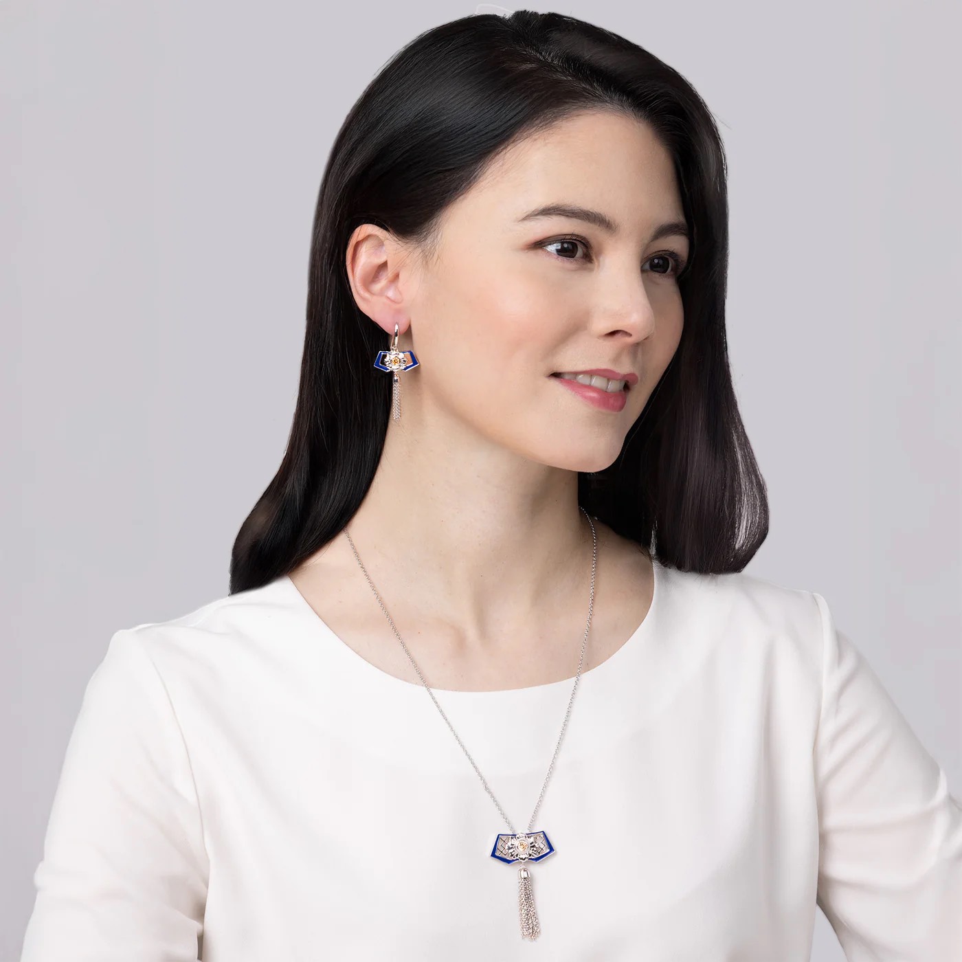 Dây chuyền (Manchurian Elegance - Blue)