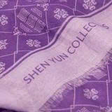 Khăn quàng dài - Màu tím (Zhen Shan Ren Purple)