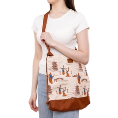 Túi/ Ba lô vải đa năng – Đèn Lồng Duyên Dáng (Lantern Grace 3-way Bag)