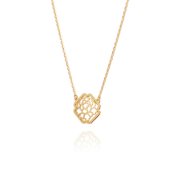 Dây Chuyền Nét Thanh Nhã Nhà Đường - Hoa Mẫu Đơn (Tang Elegance)