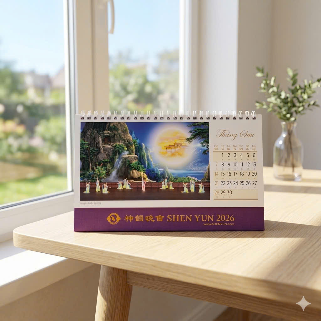 Lịch Để Bàn 2026 Shen Yun