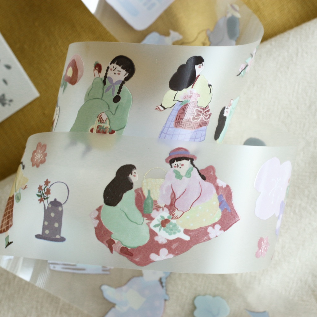 [Chiết lẻ] PET Tape Spring Fairies by teayou shop