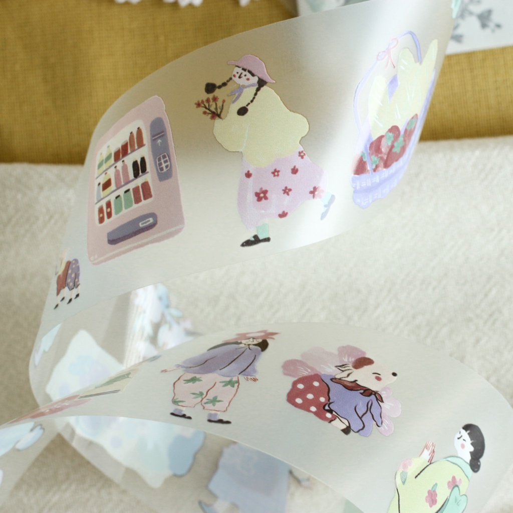 [Chiết lẻ] PET Tape Spring Fairies by teayou shop
