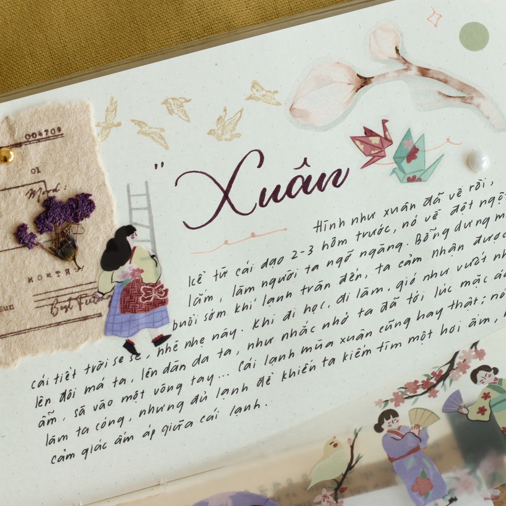 [Chiết lẻ] PET Tape Spring Fairies by teayou shop