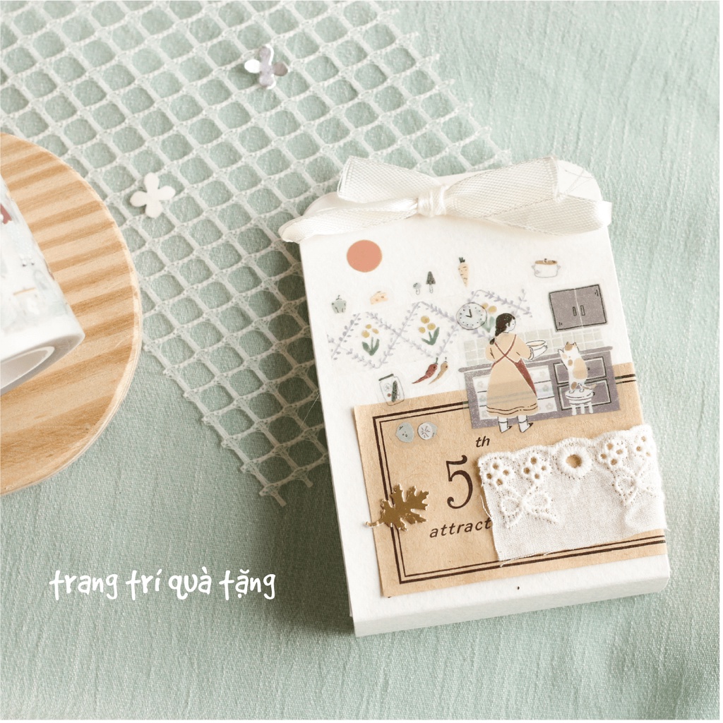 Stickers PET bế sẵn 'Uchi no Neko' by teayoushop