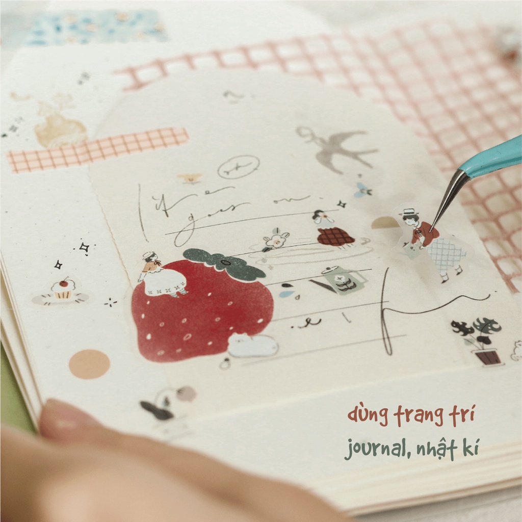 Stickers PET bế sẵn 'Uchi no Neko' by teayoushop