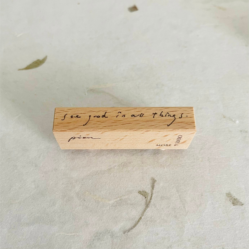 Các mẫu con dấu gỗ lẻ hãng Pion và Misshoegg