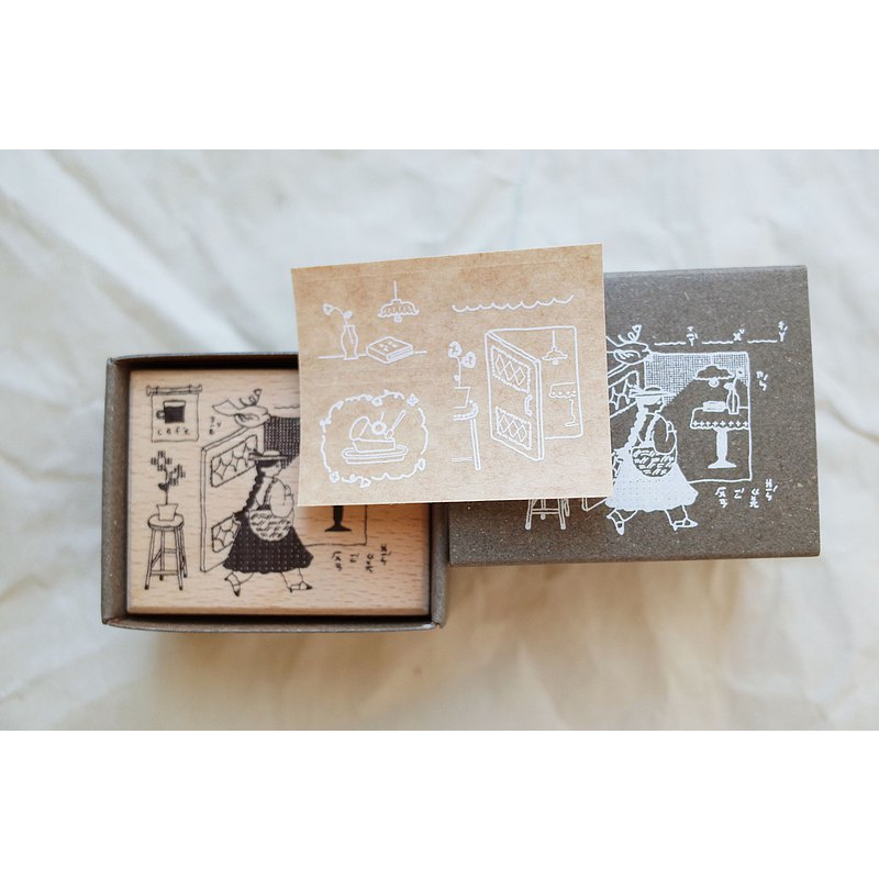 Các mẫu con dấu gỗ lẻ hãng Pion và Misshoegg