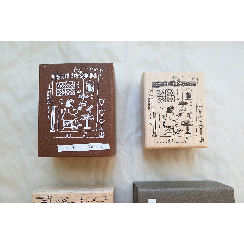 Các mẫu con dấu gỗ lẻ hãng Pion và Misshoegg