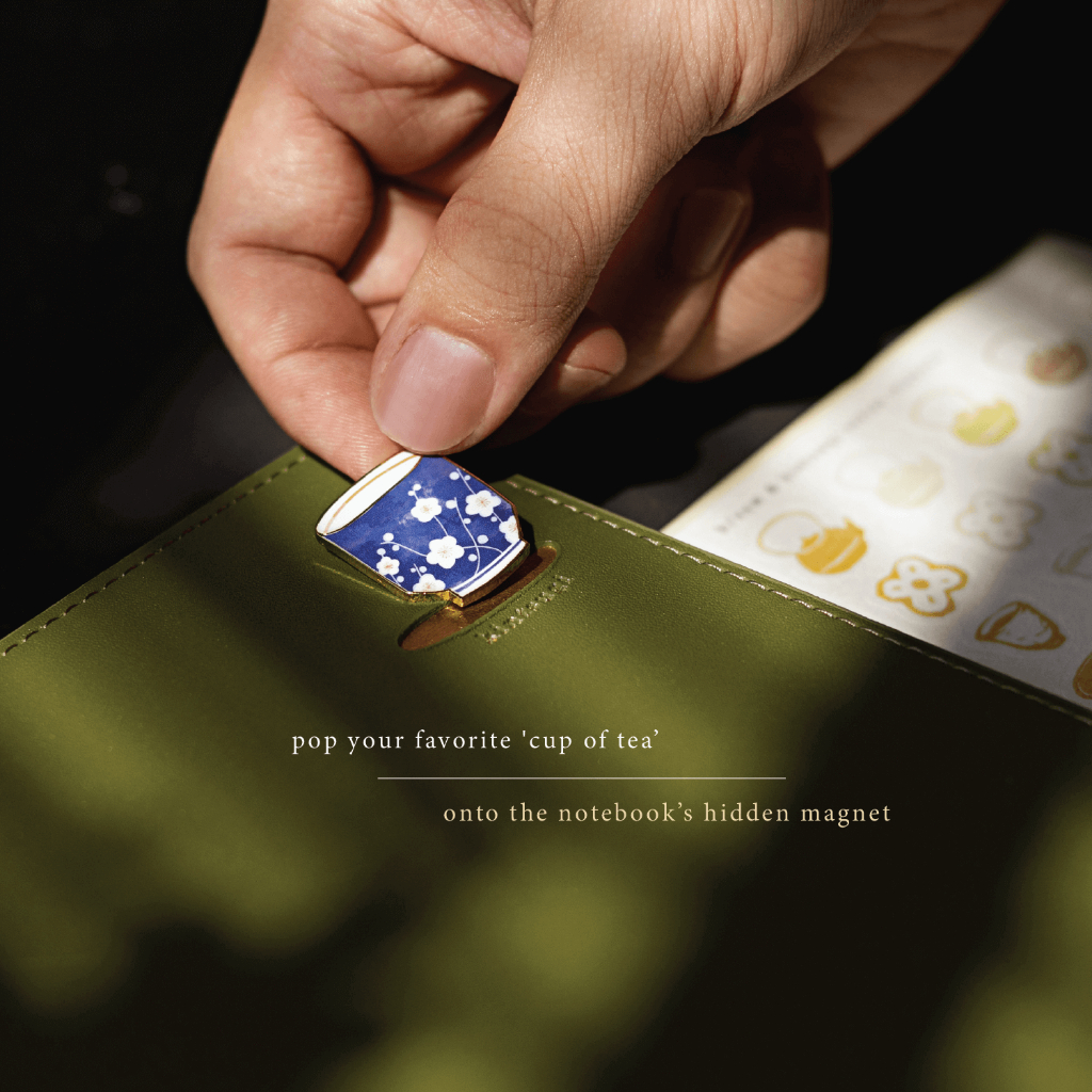 Sổ bìa da cao cấp 'Kintsugi' ✨ Bìa da rời 3 lớp - Nam chân ẩn - 4 loại Ruột Sổ | teayoushop