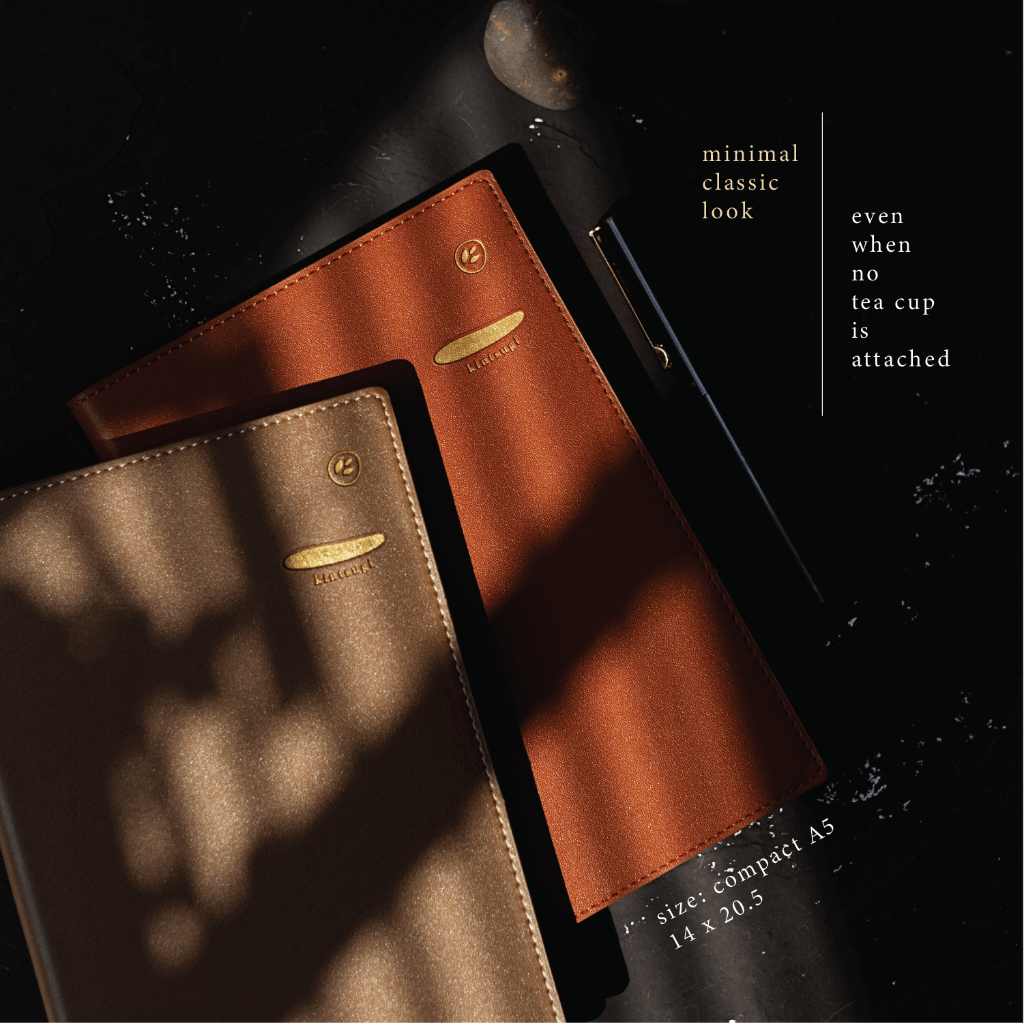 Sổ bìa da cao cấp 'Kintsugi' ✨ Bìa da rời 3 lớp - Nam chân ẩn - 4 loại Ruột Sổ | teayoushop