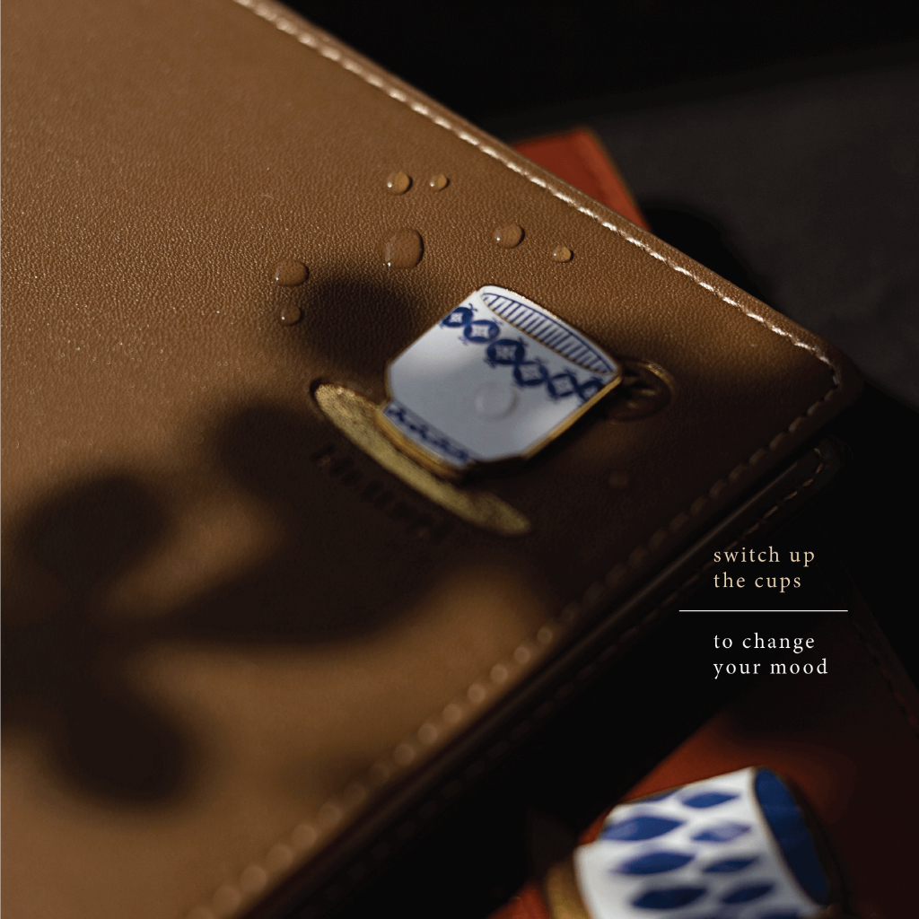 Sổ bìa da cao cấp 'Kintsugi' ✨ Bìa da rời 3 lớp - Nam chân ẩn - 4 loại Ruột Sổ | teayoushop