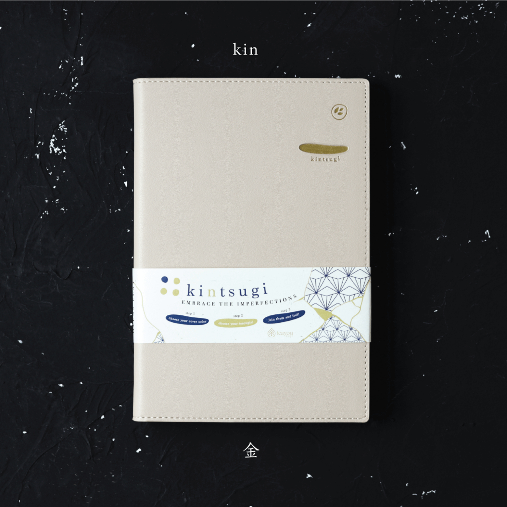 Sổ bìa da cao cấp 'Kintsugi' ✨ Bìa da rời 3 lớp - Nam chân ẩn - 4 loại Ruột Sổ | teayoushop