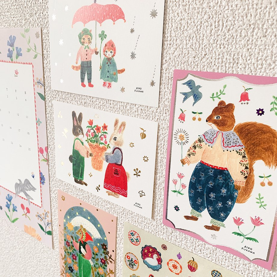 Các mẫu bưu thiếp Nhật Bản | chính hãng Cozyca