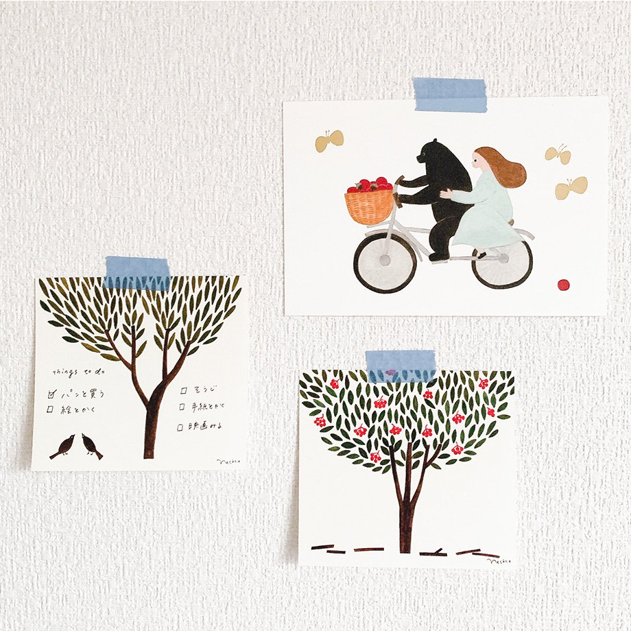 Các mẫu bưu thiếp Nhật Bản | chính hãng Cozyca