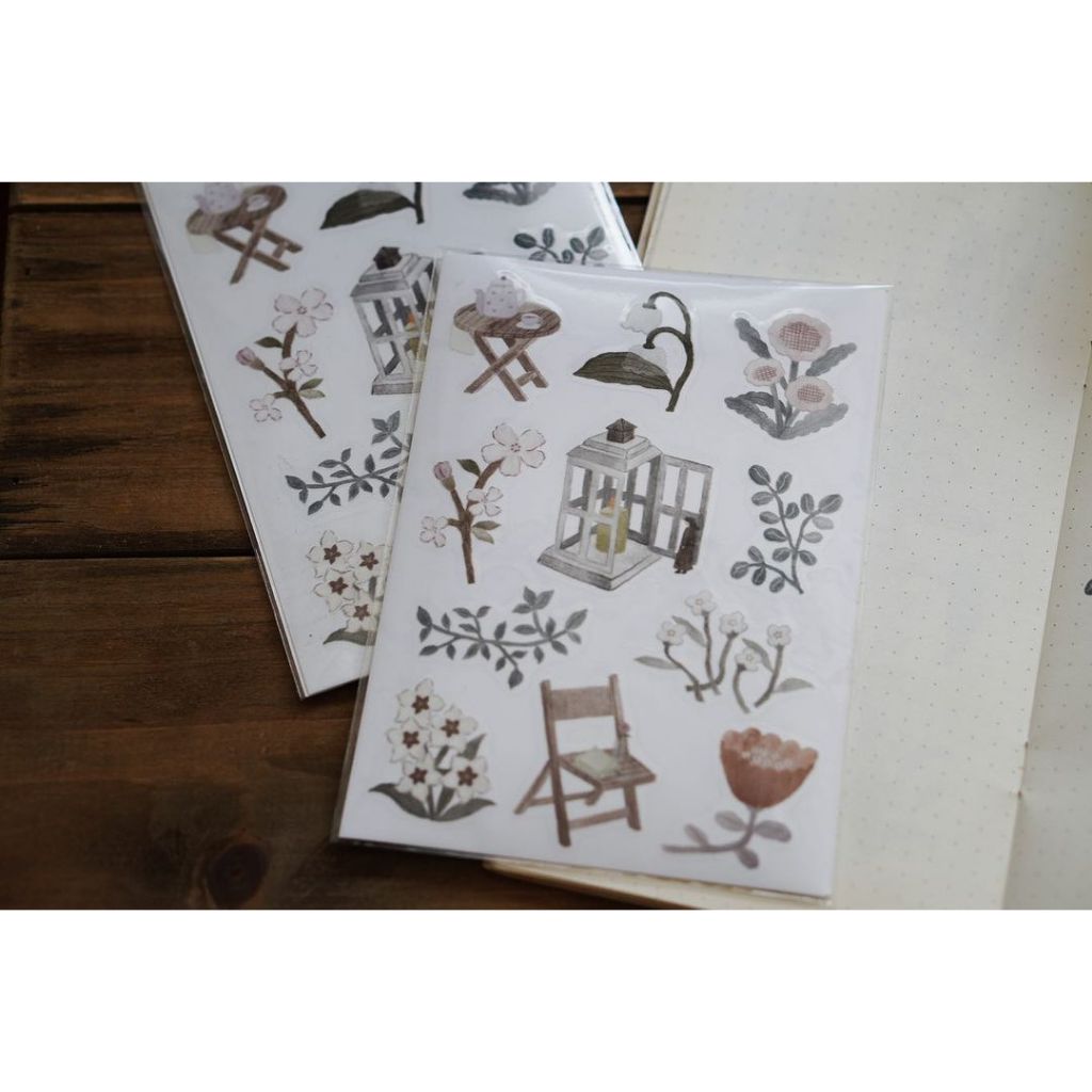 Rub on stickers Ivy Snow