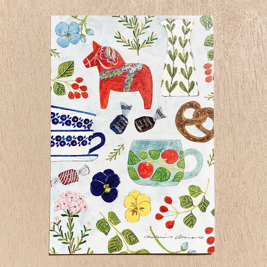 Các mẫu bưu thiếp Nhật Bản | chính hãng Cozyca