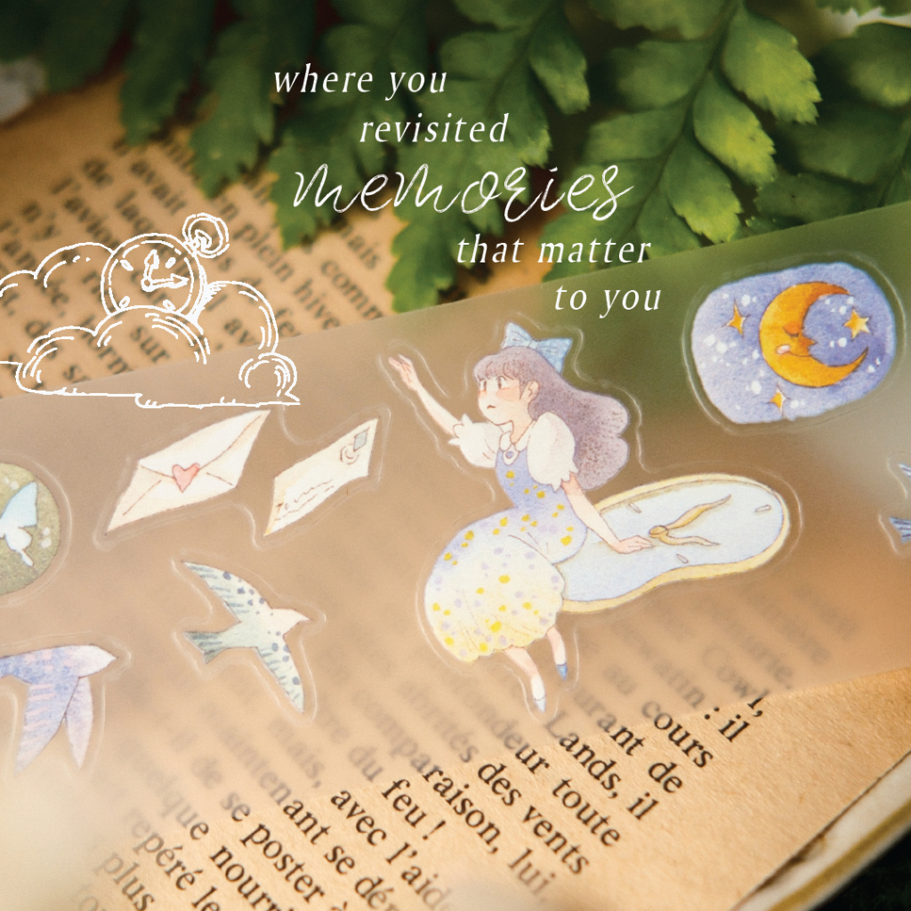 PET Tape Stickers - hình dán bế sẵn 