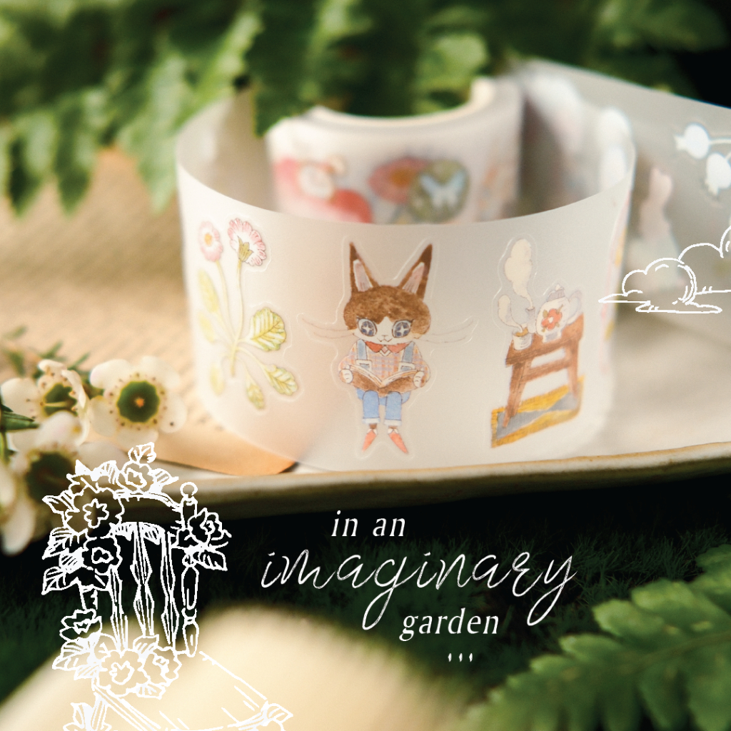 PET Tape Stickers - hình dán bế sẵn 