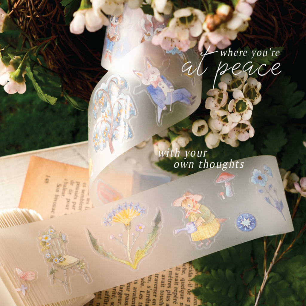 PET Tape Stickers - hình dán bế sẵn 