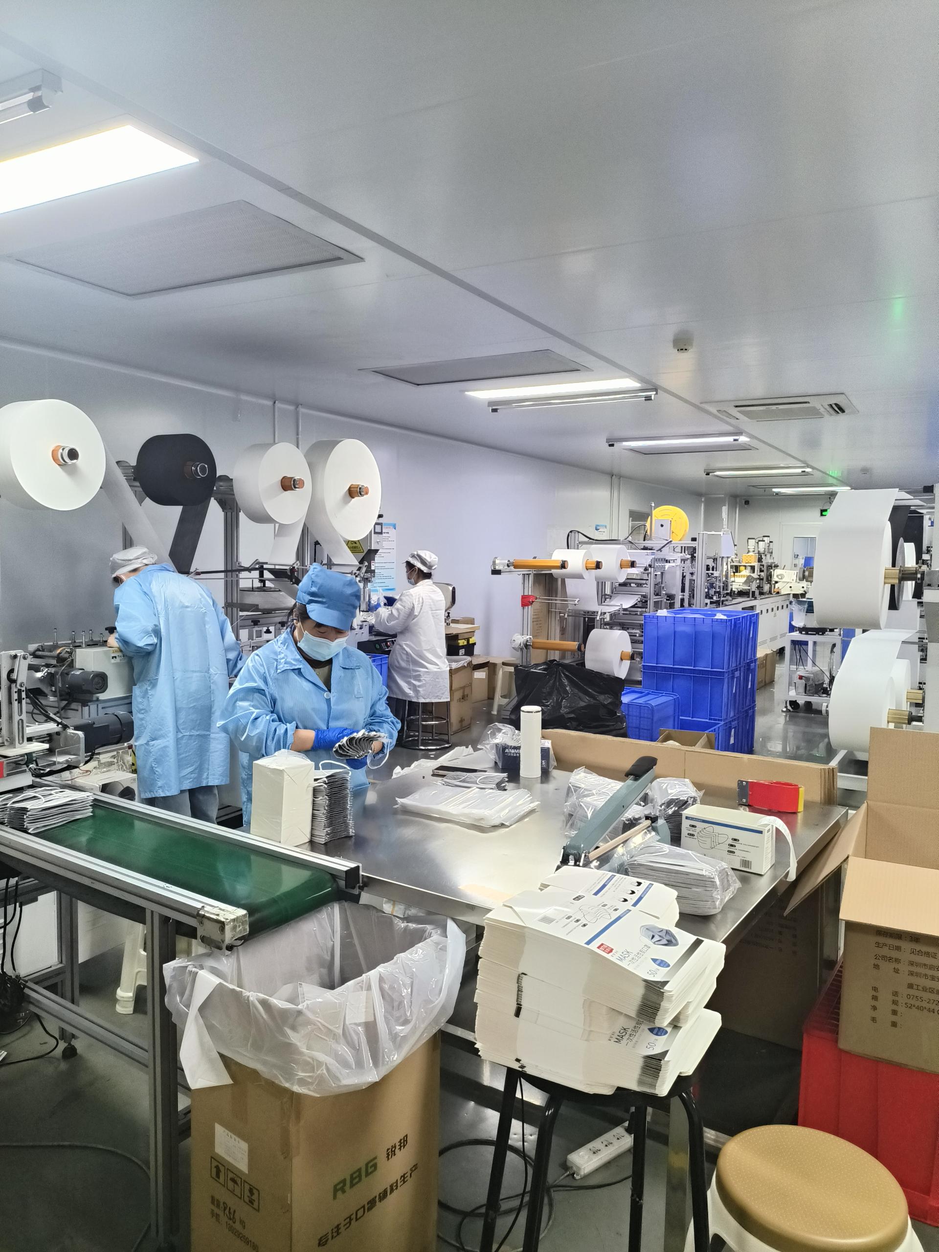 Dây truyền sản xuất khẩu trang KN95