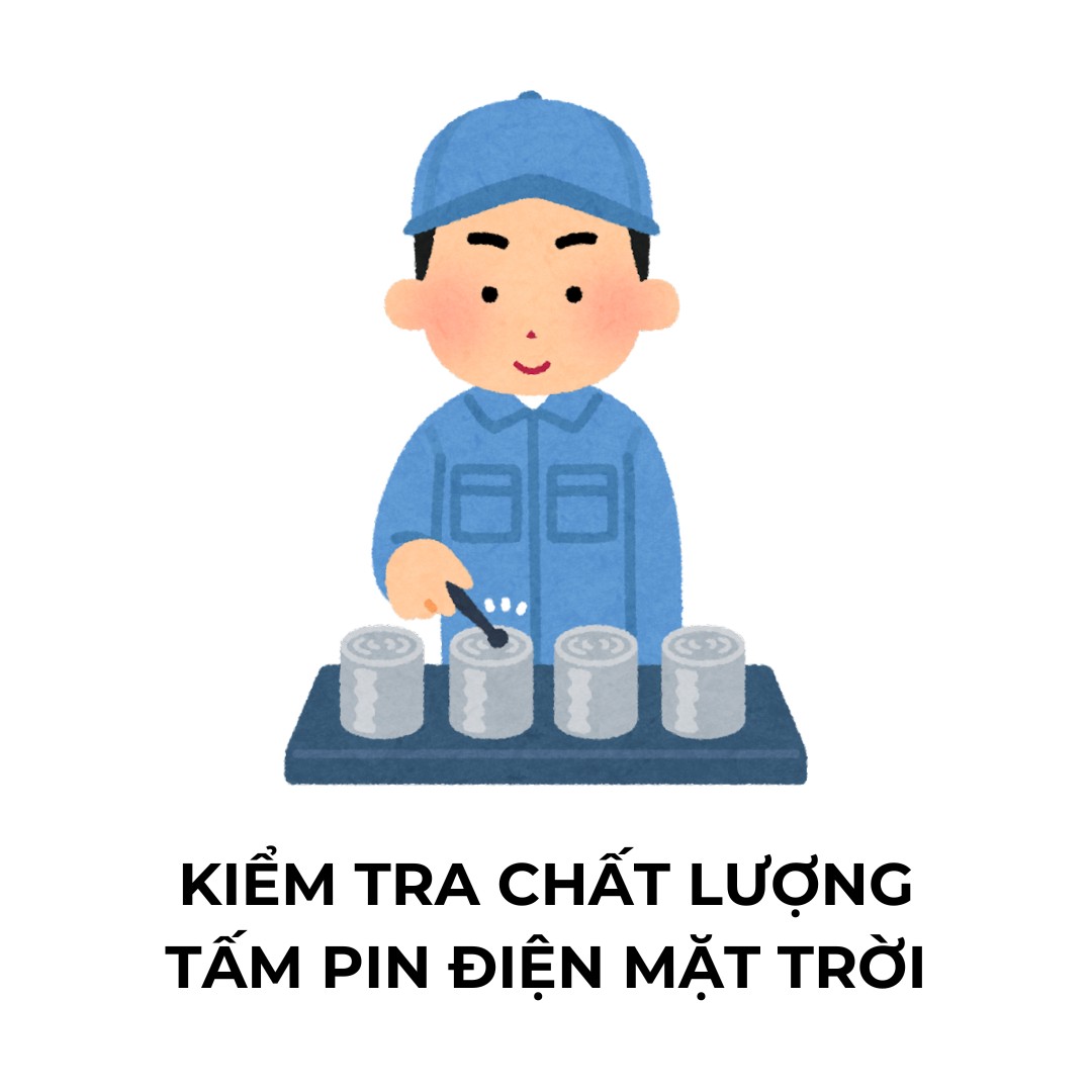Cách kiểm tra tấm pin năng lượng mặt trời chất lượng loại A tiêu chuẩn
