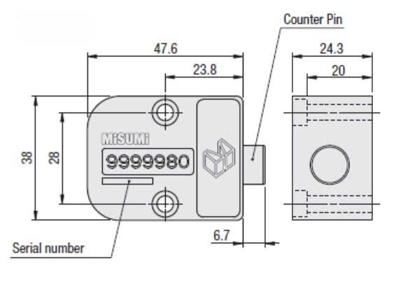 Bộ đếm sản lượng khuôn nhựa Progressive