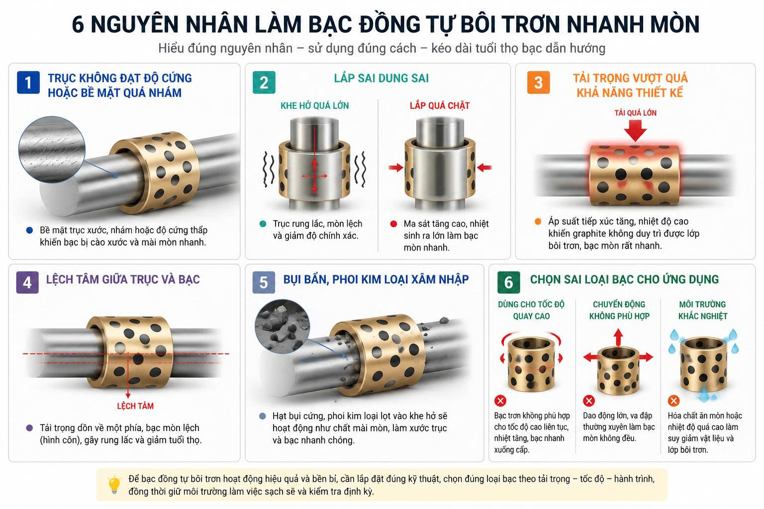 các nguyên nhân gây lỗi bạc