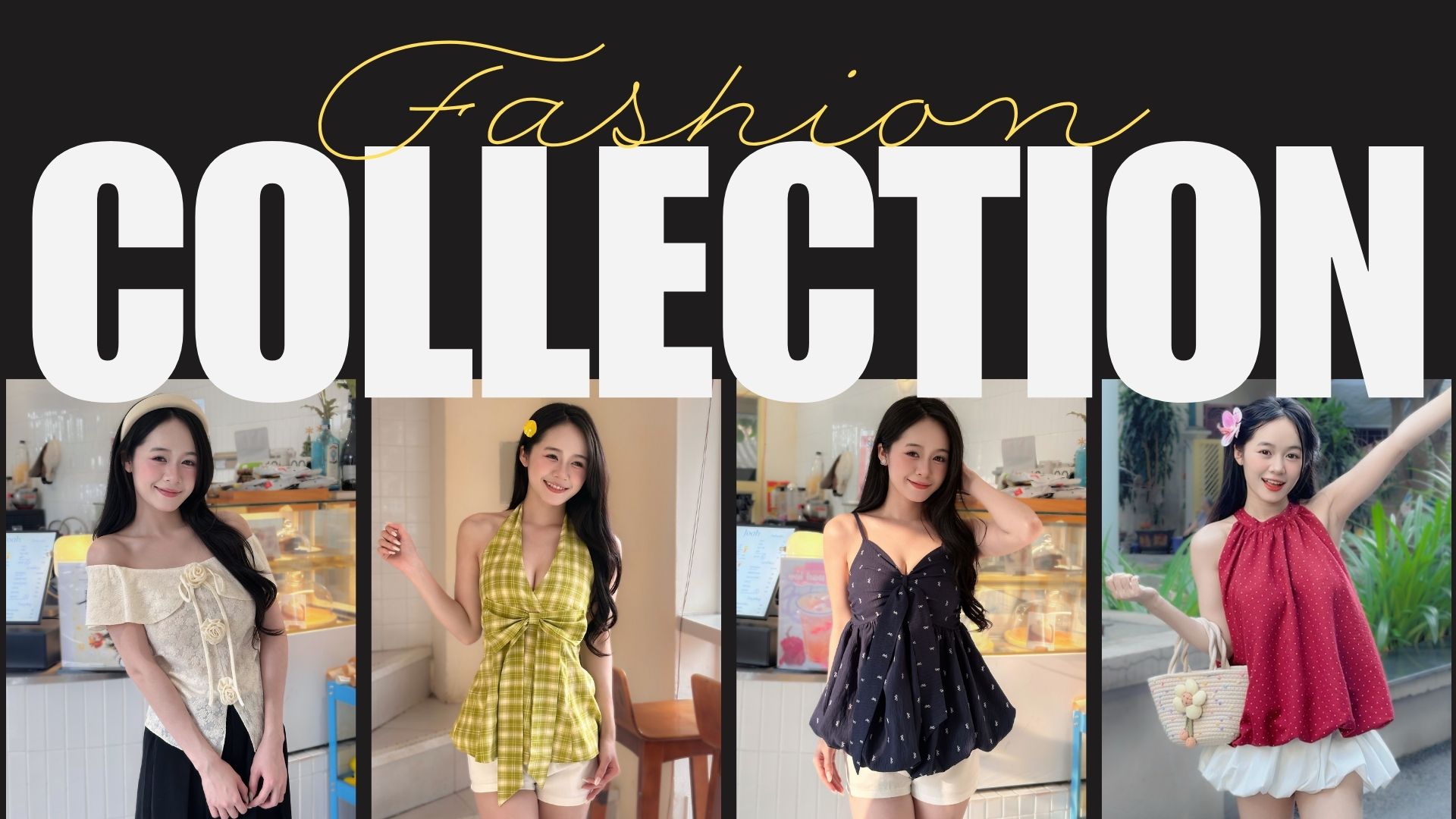 Bộ sưu tập summer vibes nhà woman basic