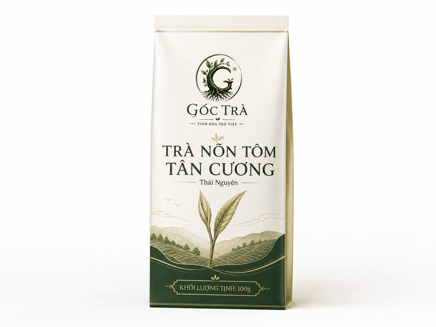 Trà Nõn Tôm Tân Cương Gốc Trà 100g