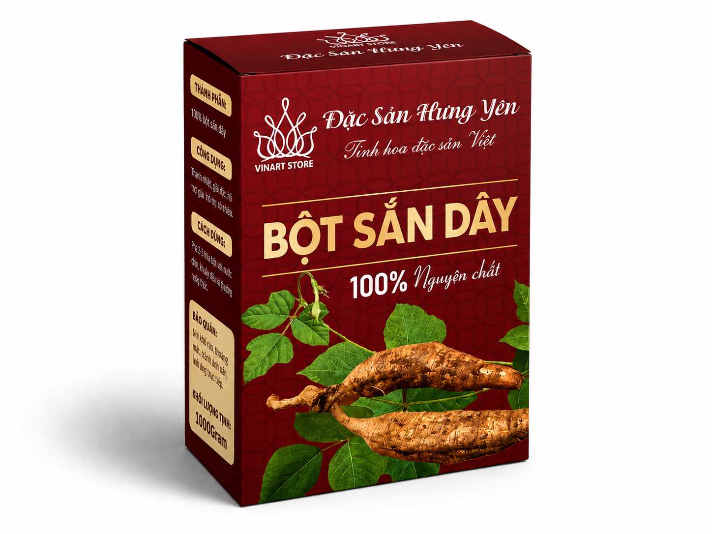 Bột Săn Dây Nguyên Chất 1Kg