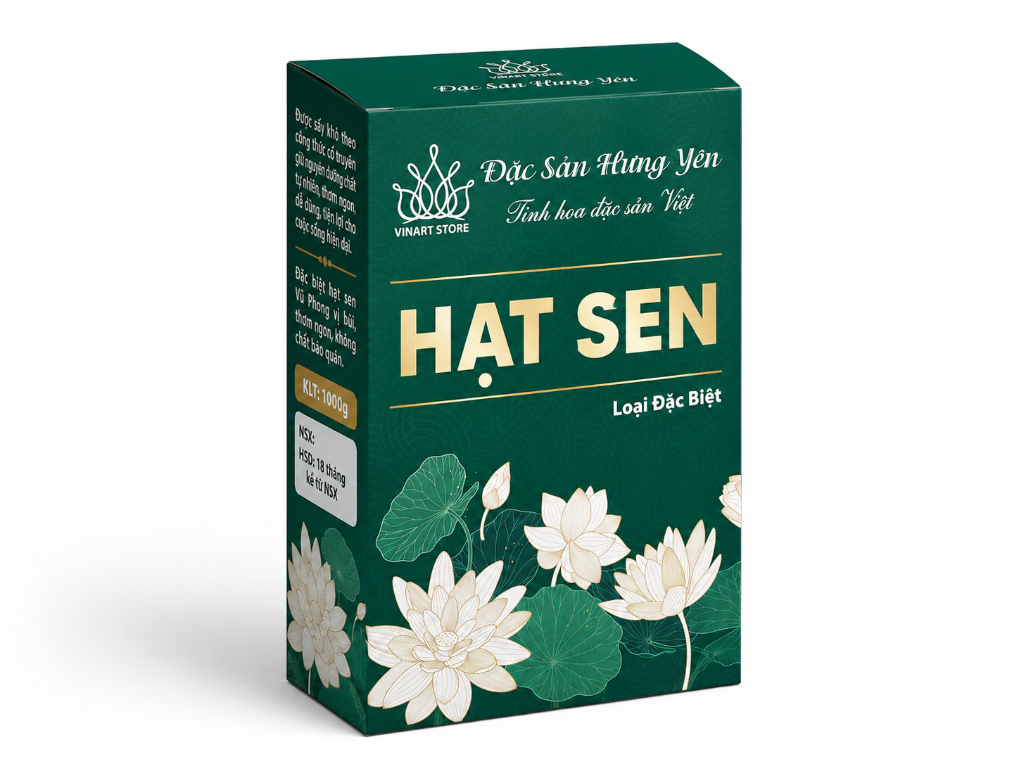 Hạt Sen Khô Hộp 1Kg