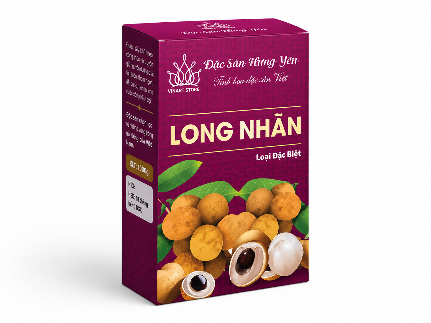 Long Nhãn Hưng Yên Loại 1Kg