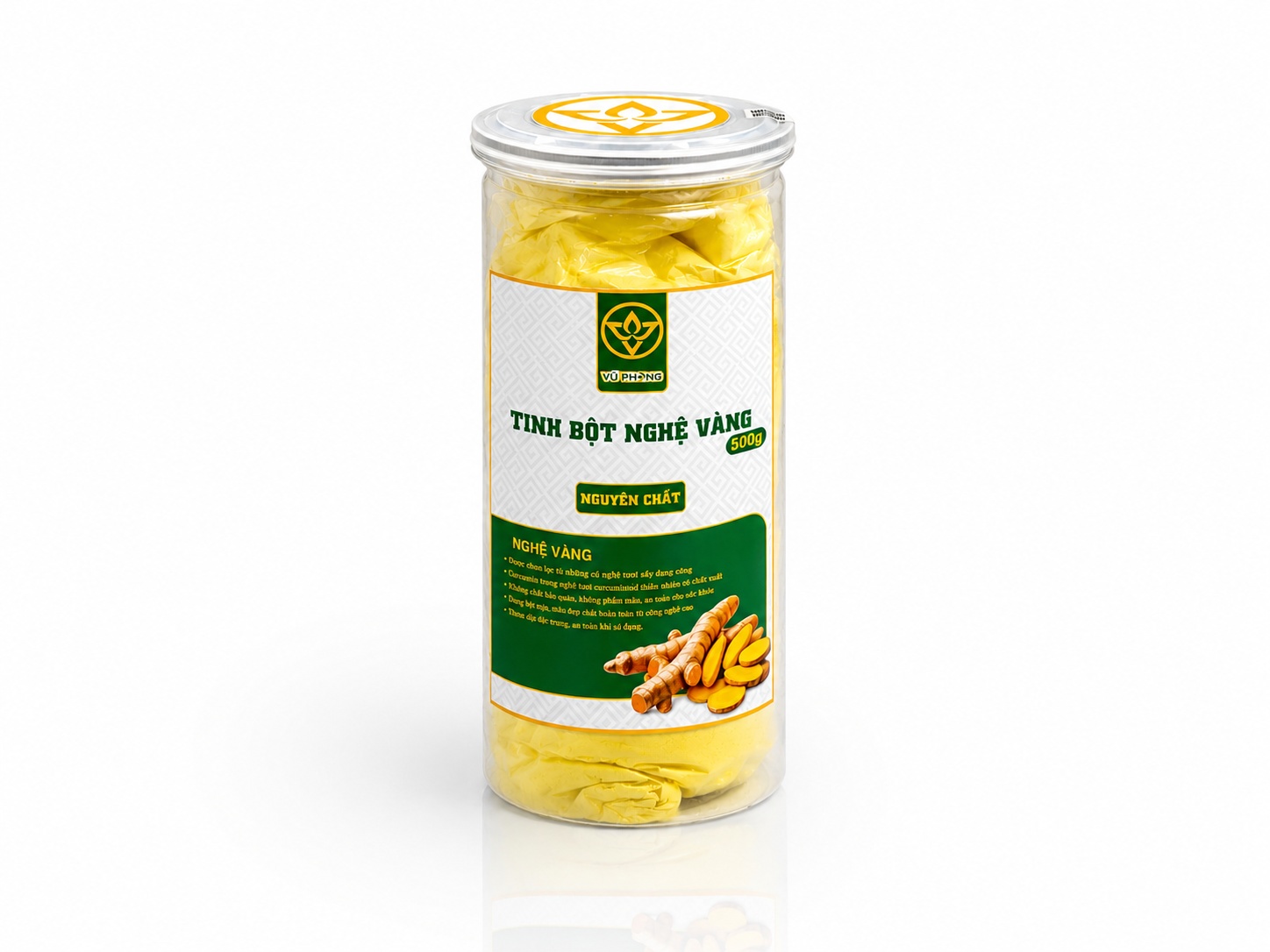 Tinh Bột Nghệ Vàng hộp 500g