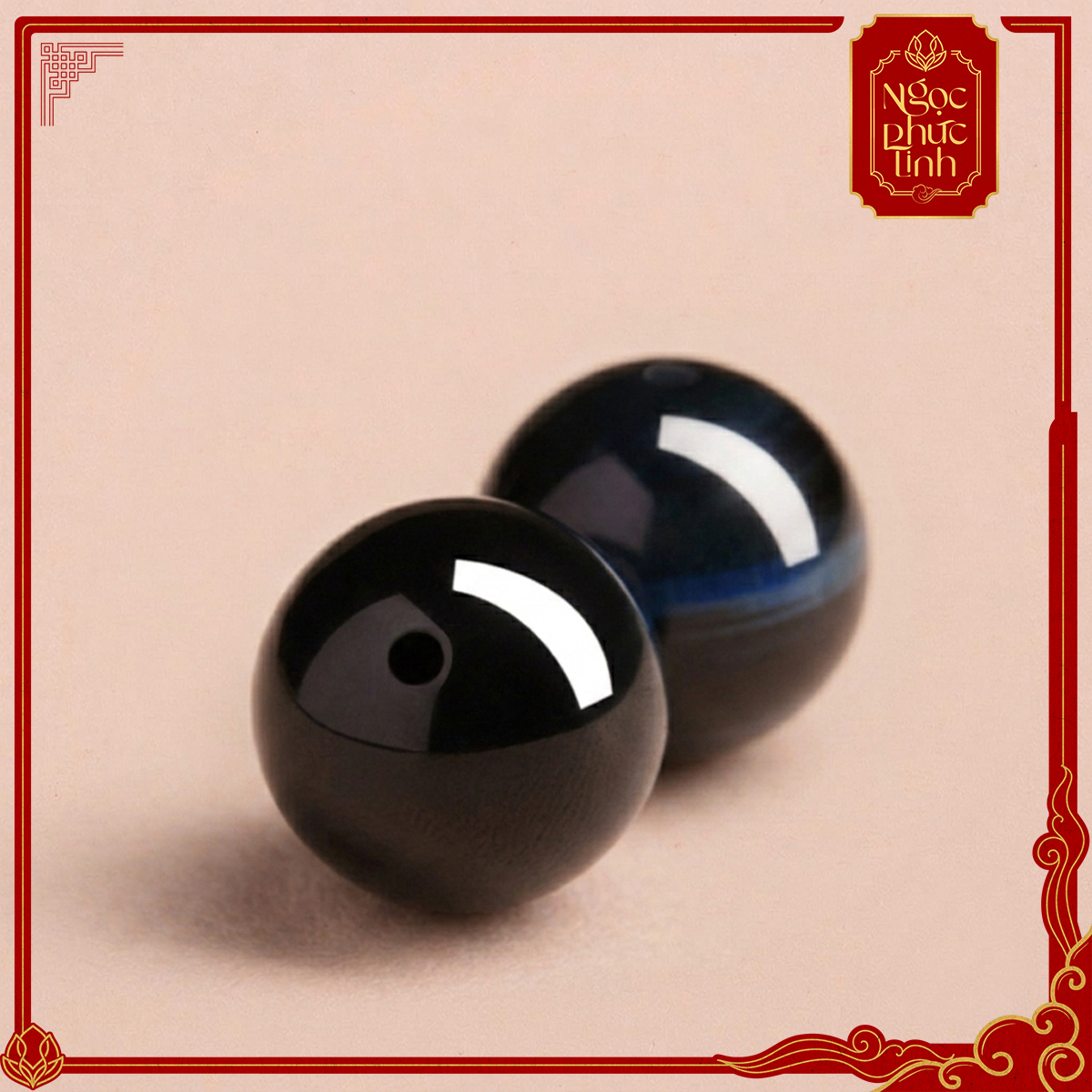 Vòng Tay Đá Mắt Hổ Xanh Kim Cang Chuỳ - 12mm