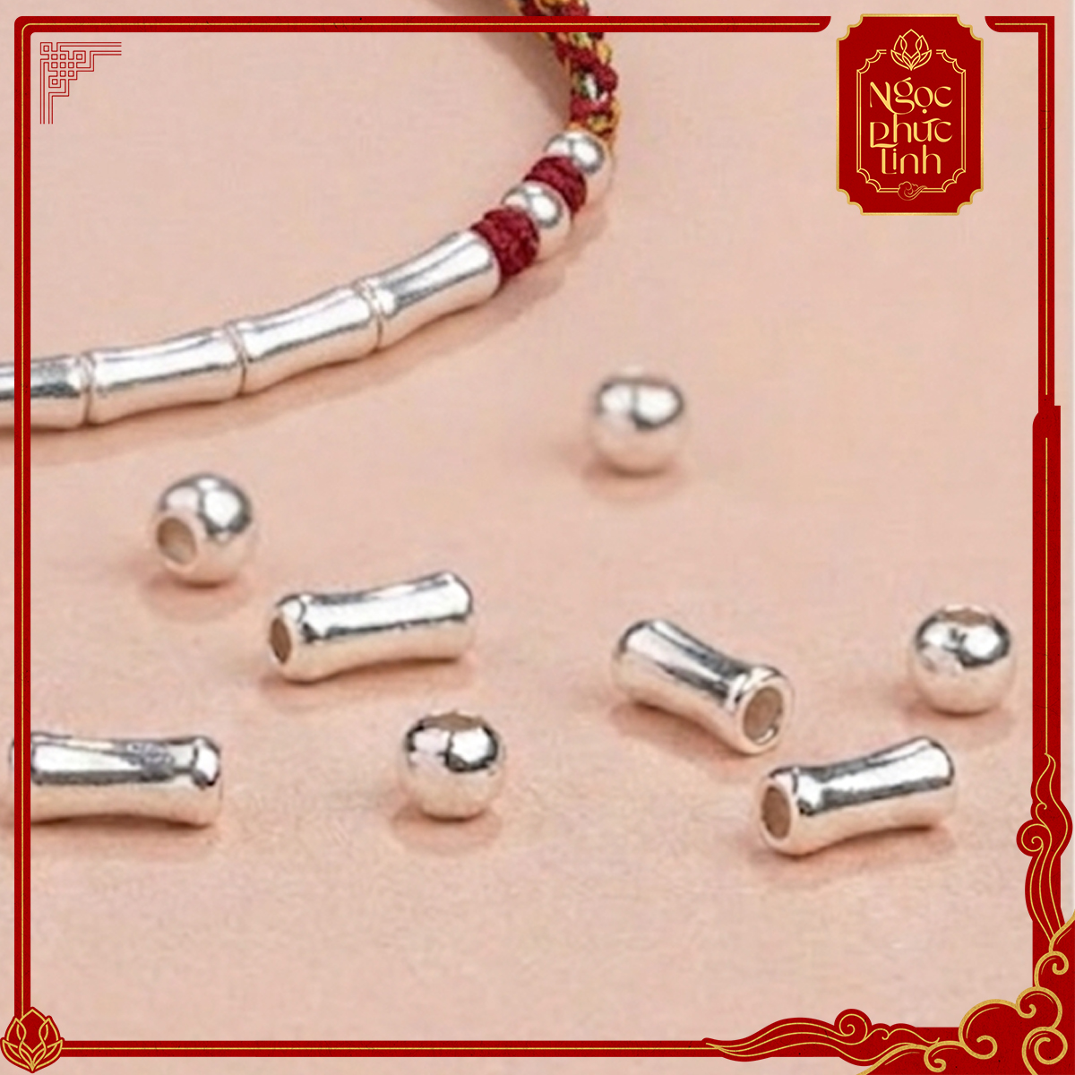 Vòng Tay Chỉ Ngũ Sắc Thanh Trúc