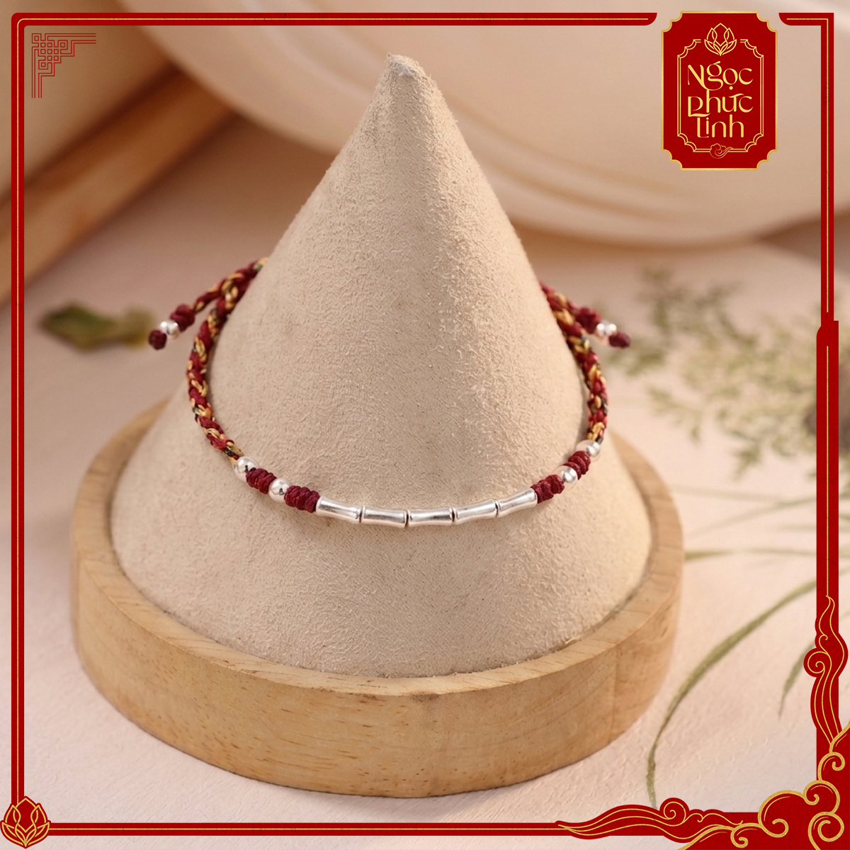 Vòng Tay Chỉ Ngũ Sắc Thanh Trúc