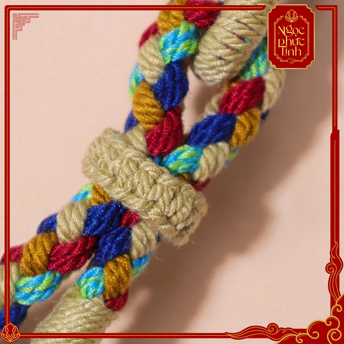 Vòng Tay Chỉ Ngũ Sắc Tây Tạng Núi Kailash