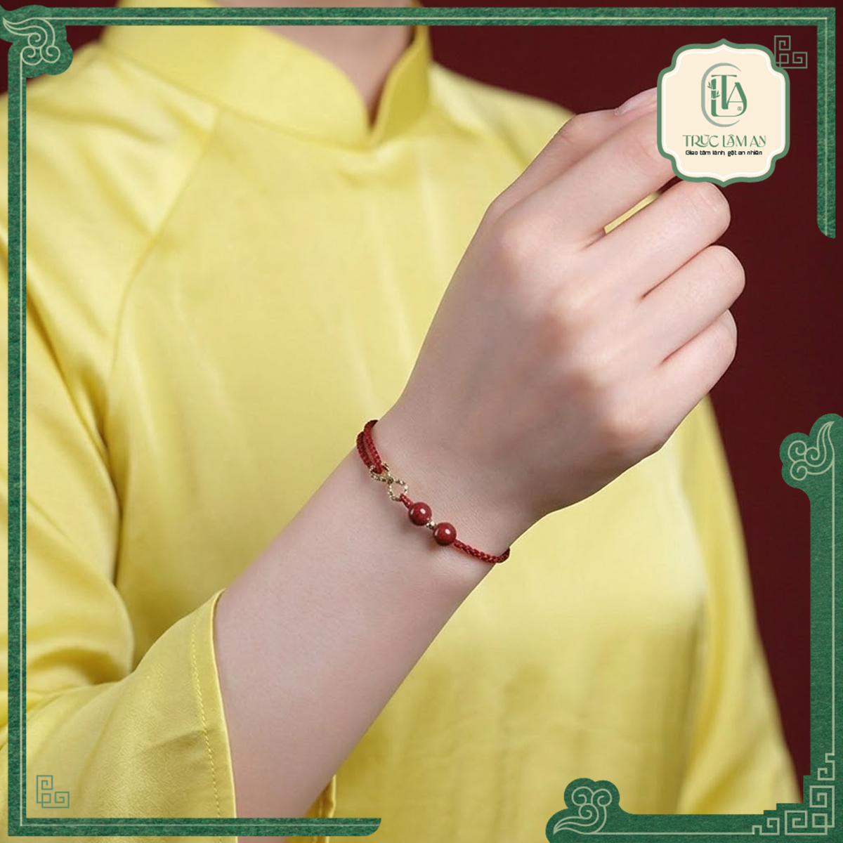 Chỉ Đỏ Vô Cực Chu Sa