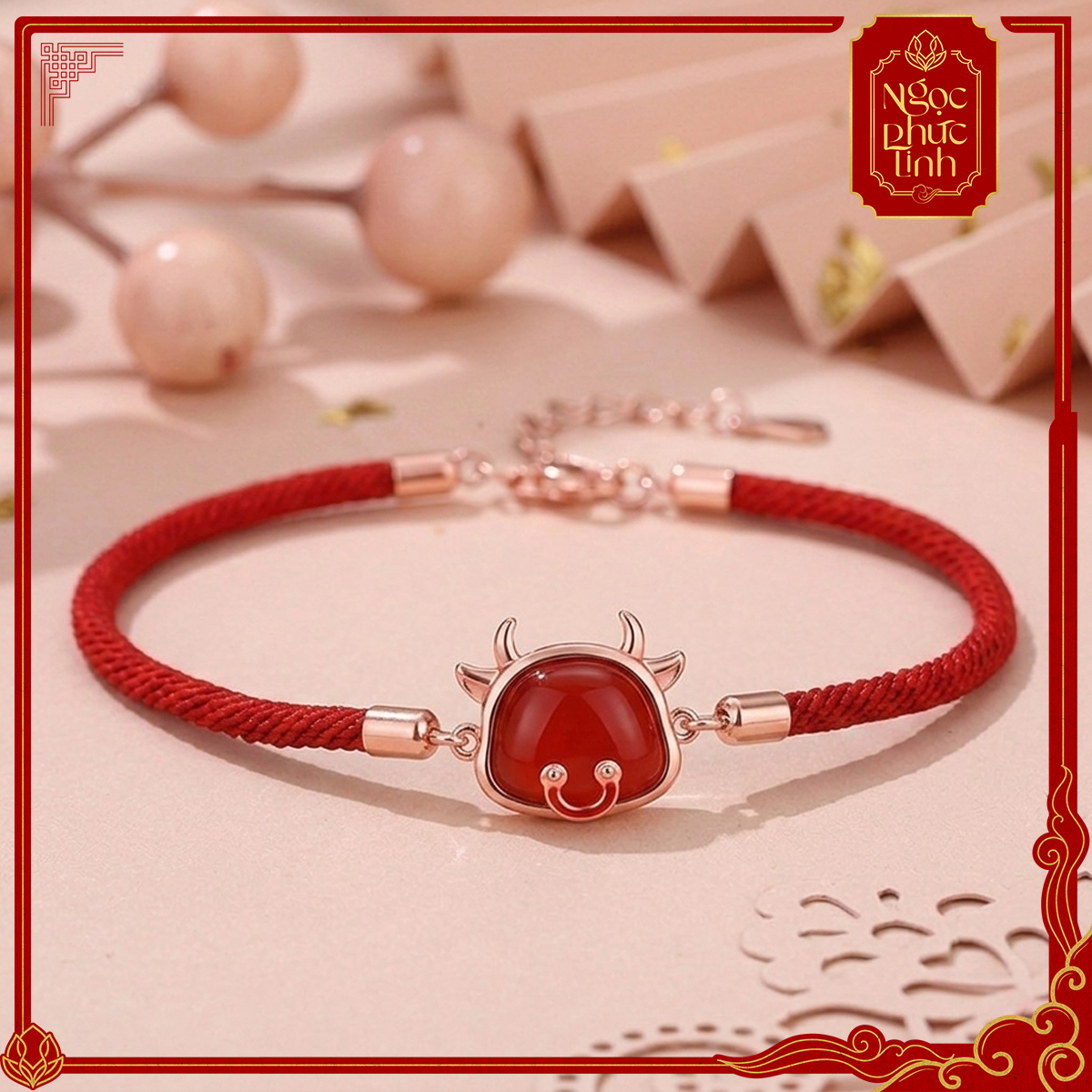 Vòng Tay Chỉ Đỏ Linh Vật Cát Tường