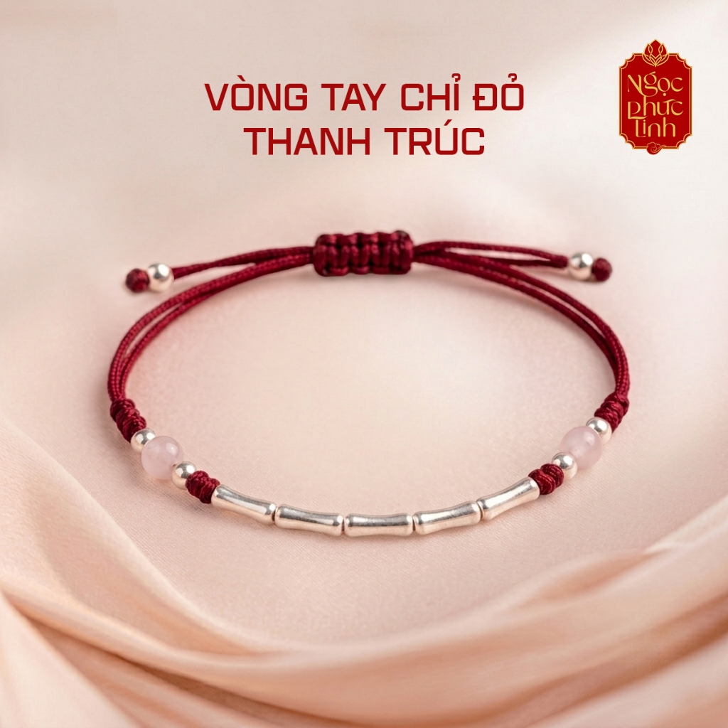 Vòng Tay Chỉ Đỏ Thanh Trúc